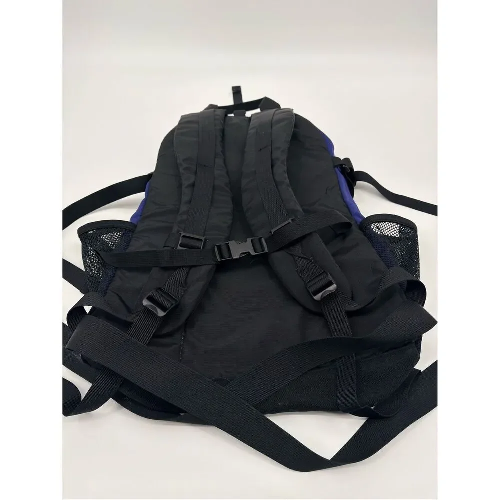 REI vintage Black & Blue Hiking Backpack